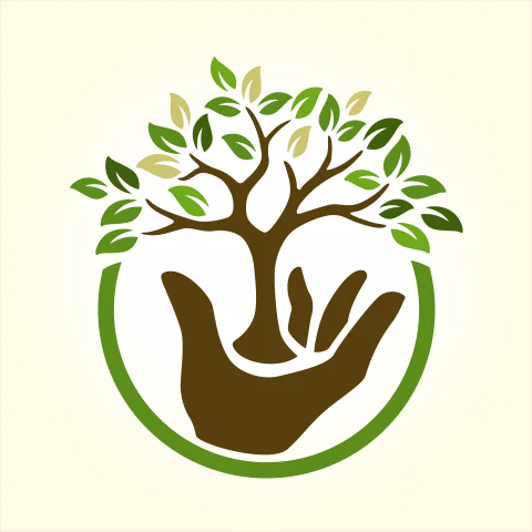 Evergreen thumb podcast logo.