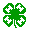 4-H Clover bullet point