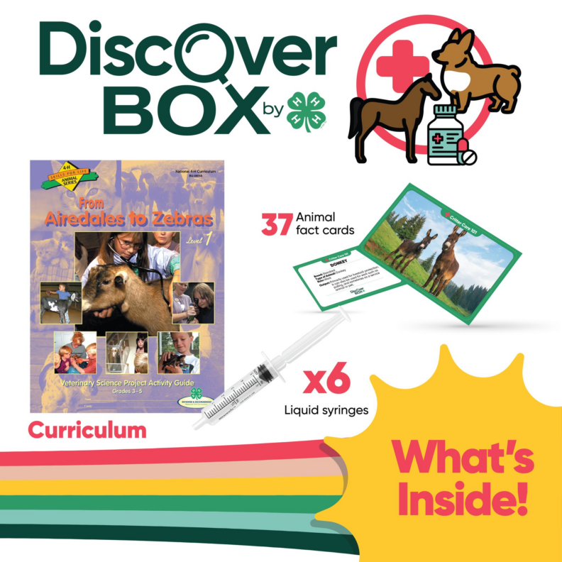 Discover Box Cover on Exploring Animal Science