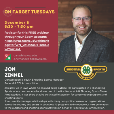 Original flyer for Jon Zinnel presentation