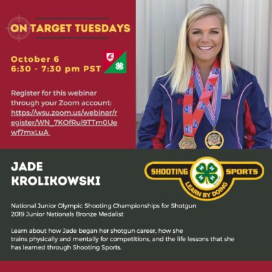 Original flyer for Jade Krolikowski presentation