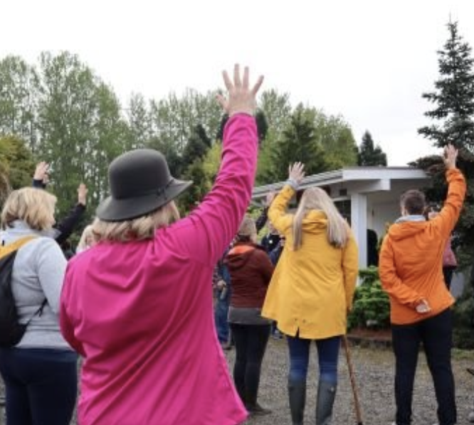 MGs raising their hands to volunteer