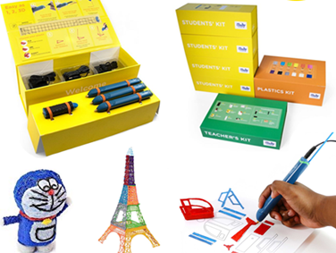 3Doodler EDU kit content