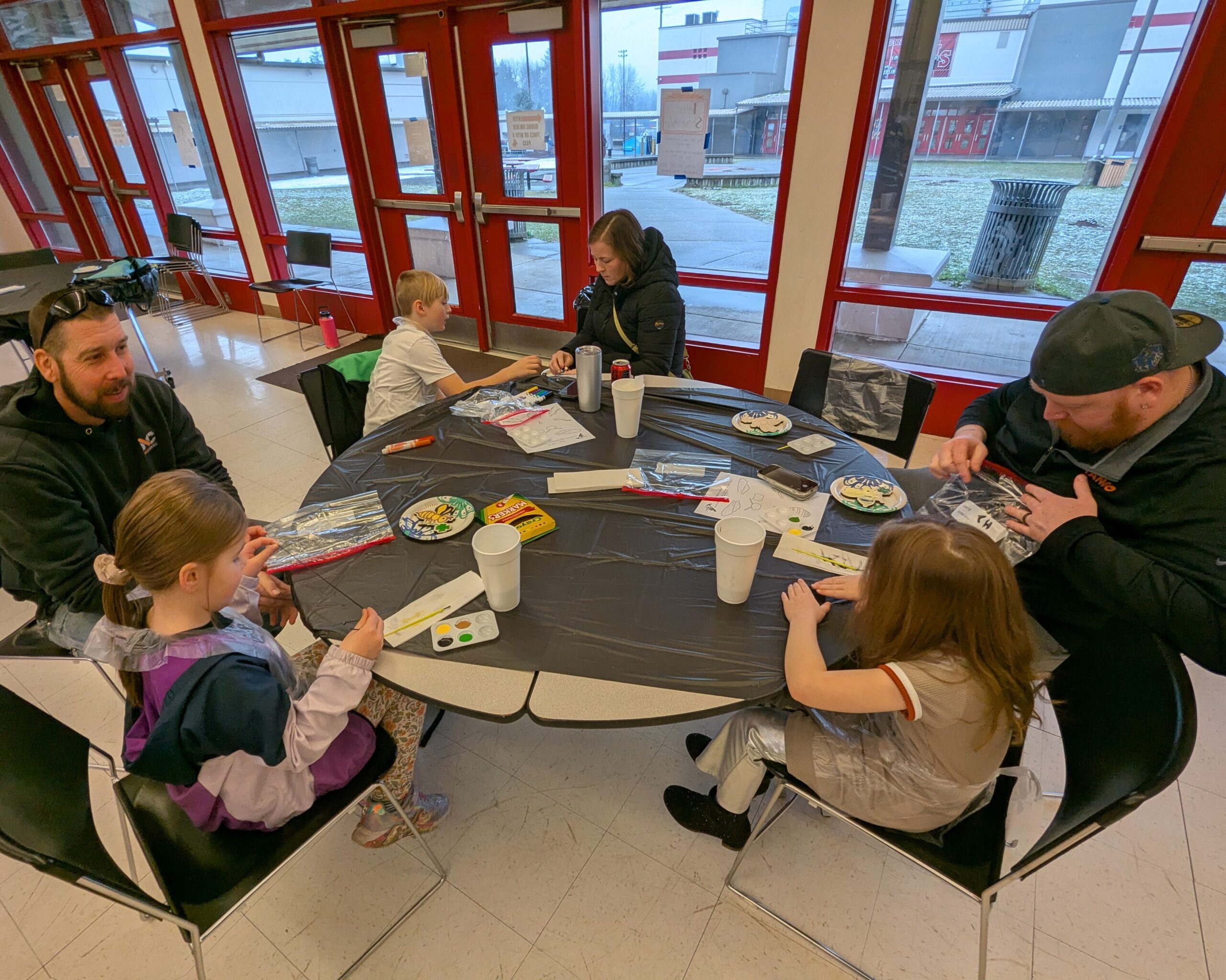 Youth members at Super Saturday