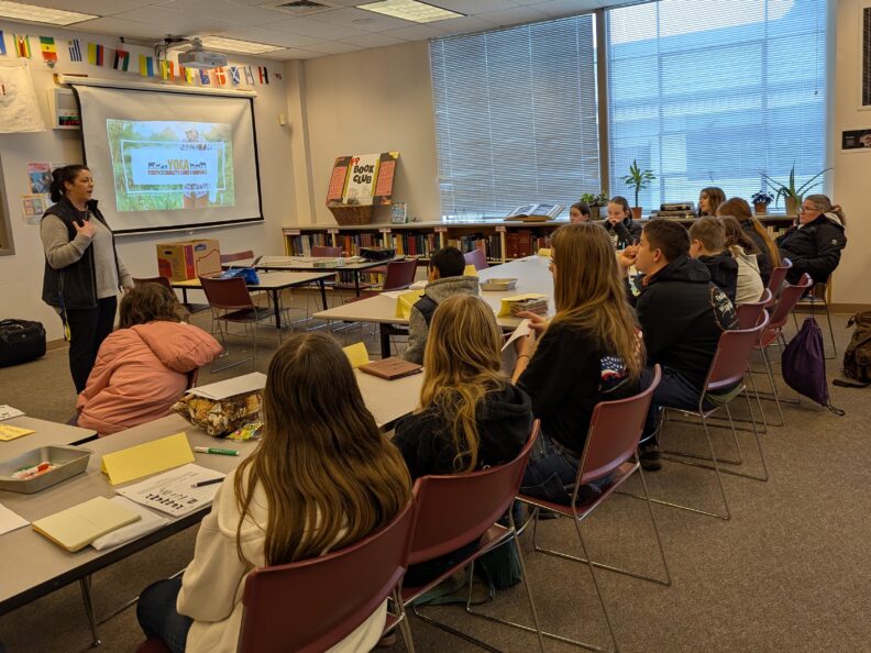 Youth members at Super Saturday.