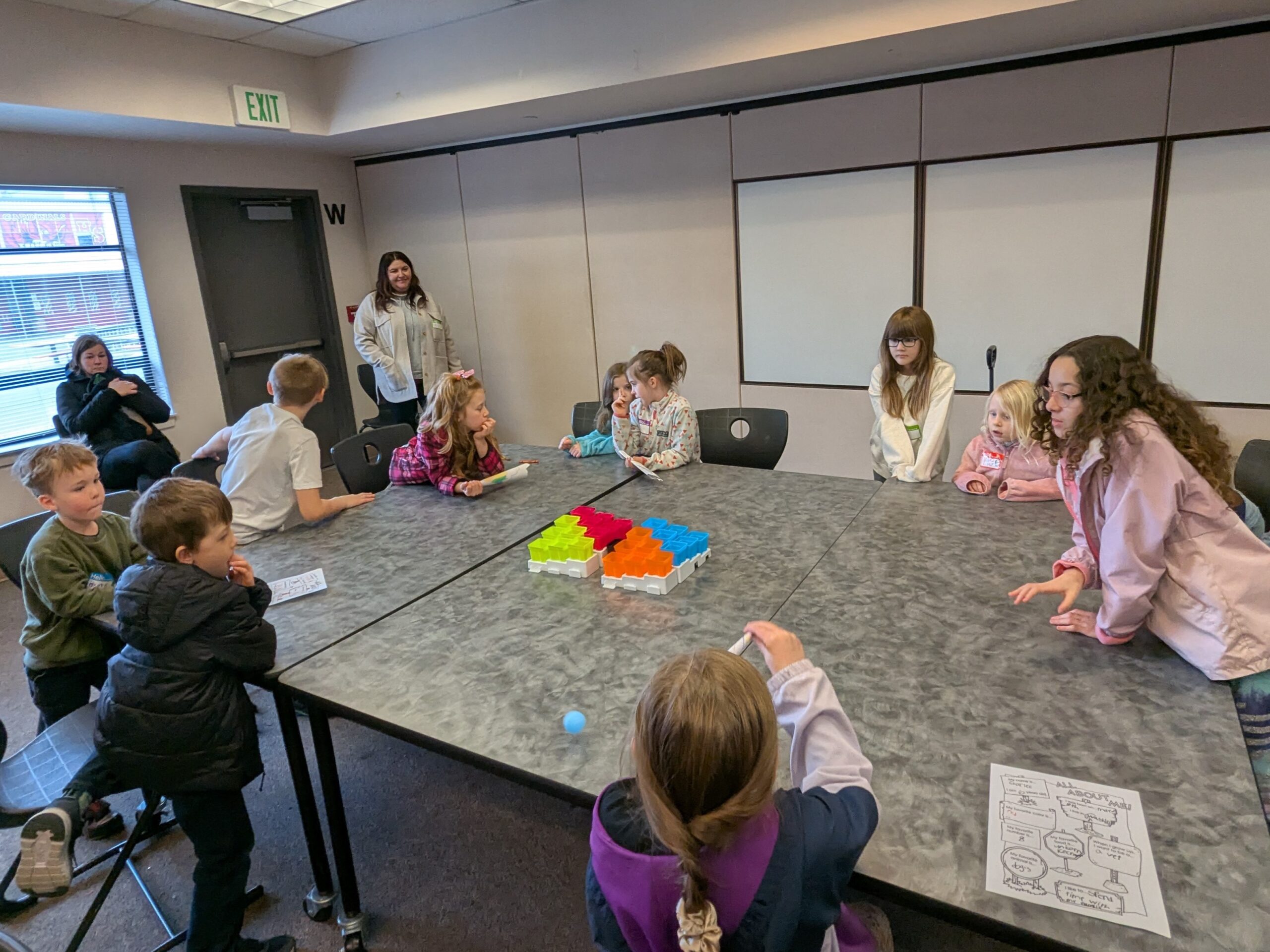 Youth members at Super Saturday