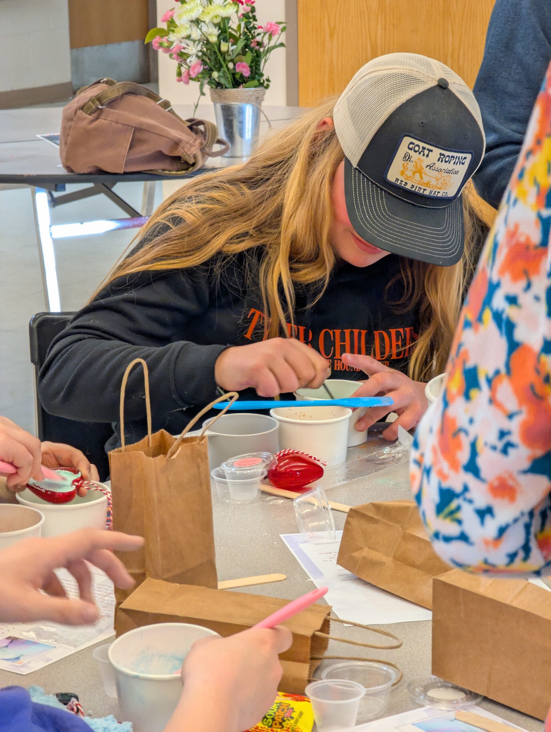 Youth members at Super Saturday.