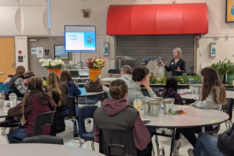 Gardening workshop at Super Saturday