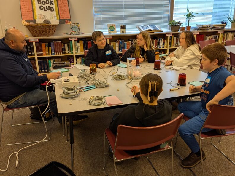 Youth members at Super Saturday