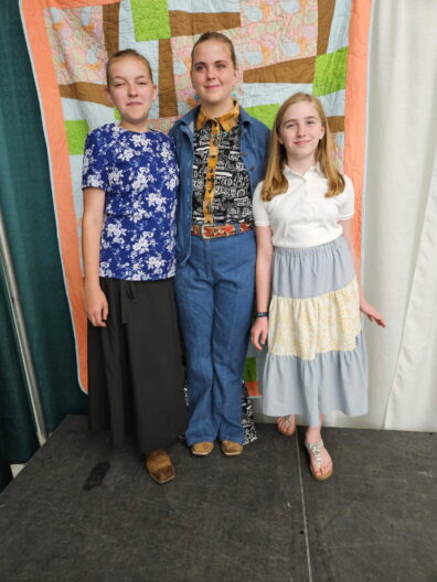 WA State Fair - youth members fashion revue event.