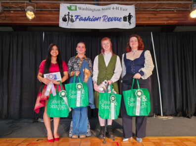 WA State Fair - youth members fashion revue event.