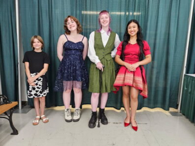 WA State Fair - youth members fashion revue event.