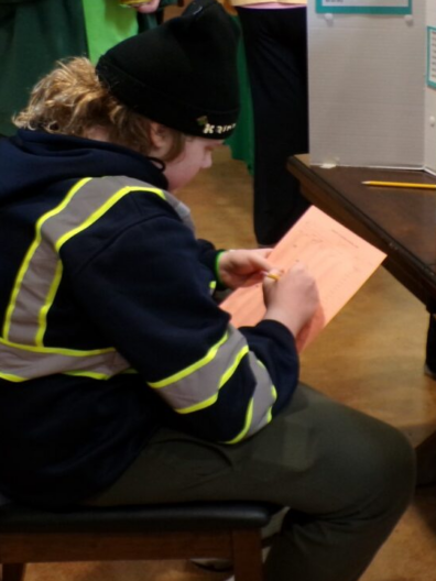 PC Fair - youth doing the judging contest