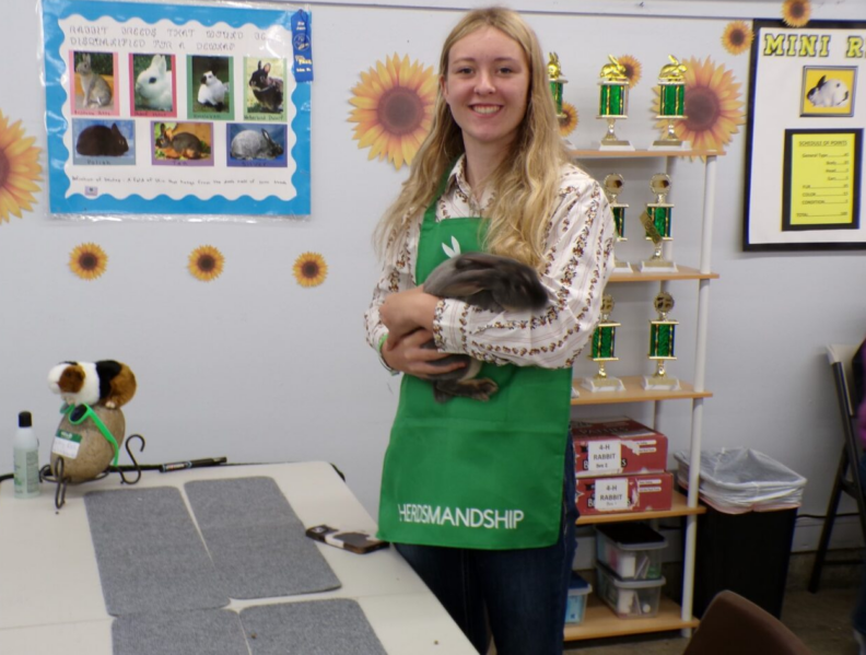 PC Fair - youth holding small animal