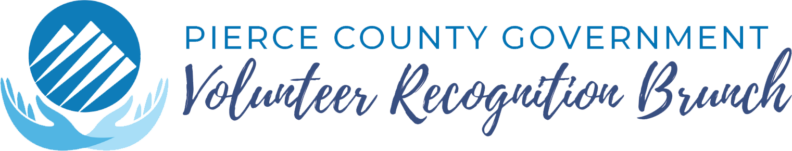 Pierce County Government Volunteer Recognition Brunch Logo