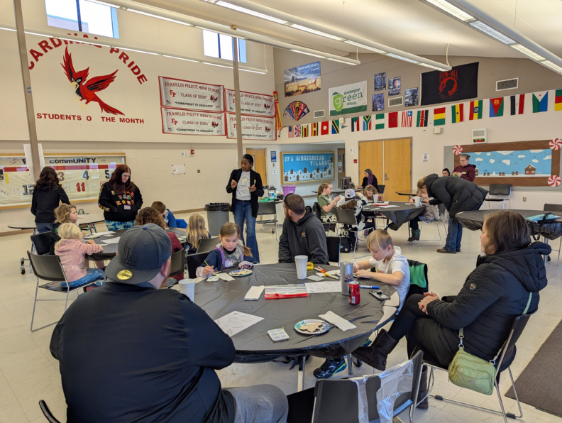 Youth/Adults at the 2025 Super Saturday in a workshop