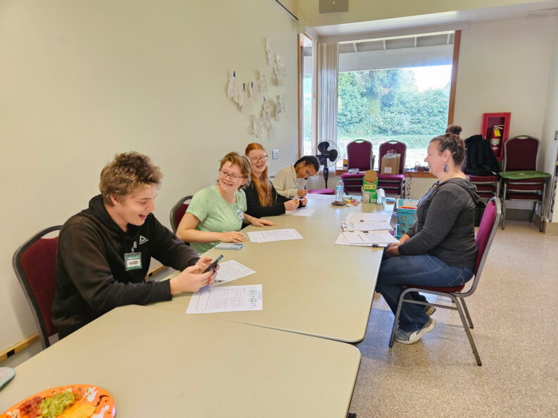 Youth at Teen Rally 2025.