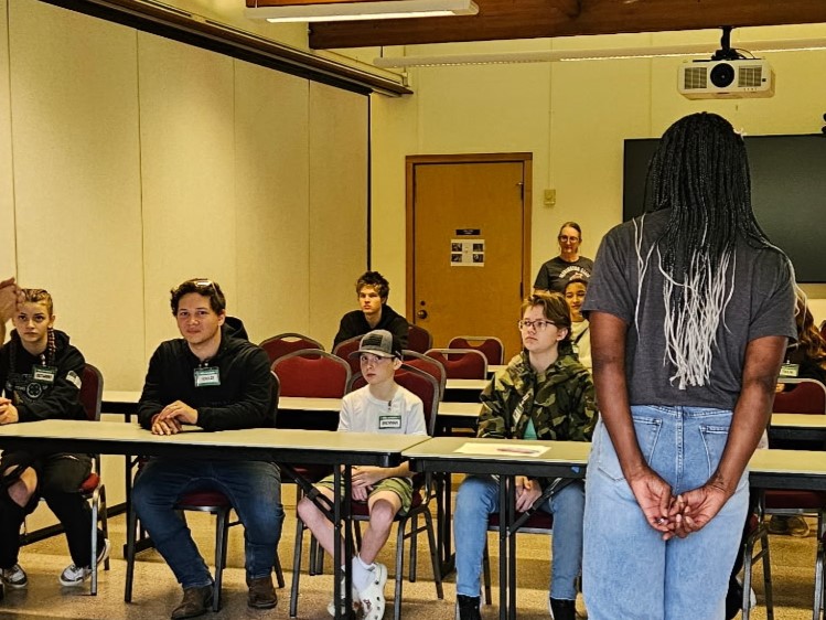 Youth at Teen Rally 2025