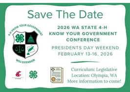 Save the Date Flyer for KYG over Presidents Day Weekend.