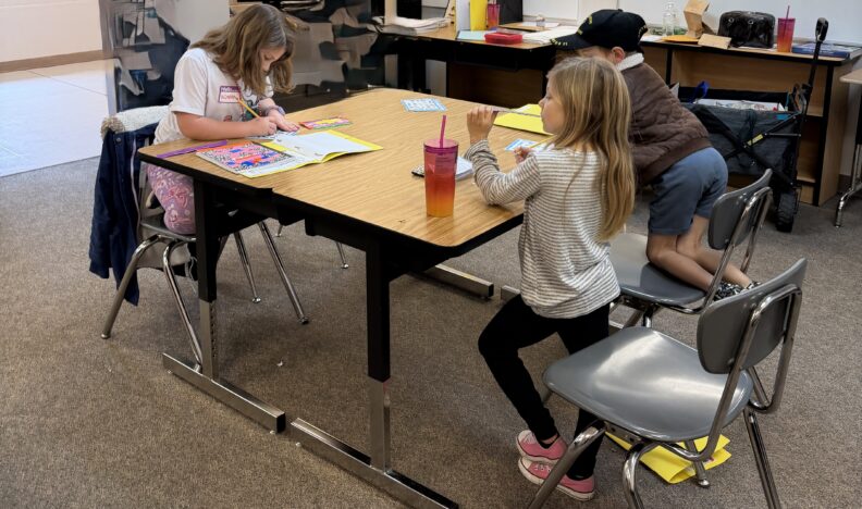 Youth members in a workshop at Super Saturday