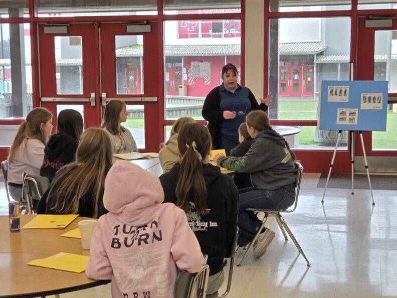 Youth members in a workshop at Super Saturday