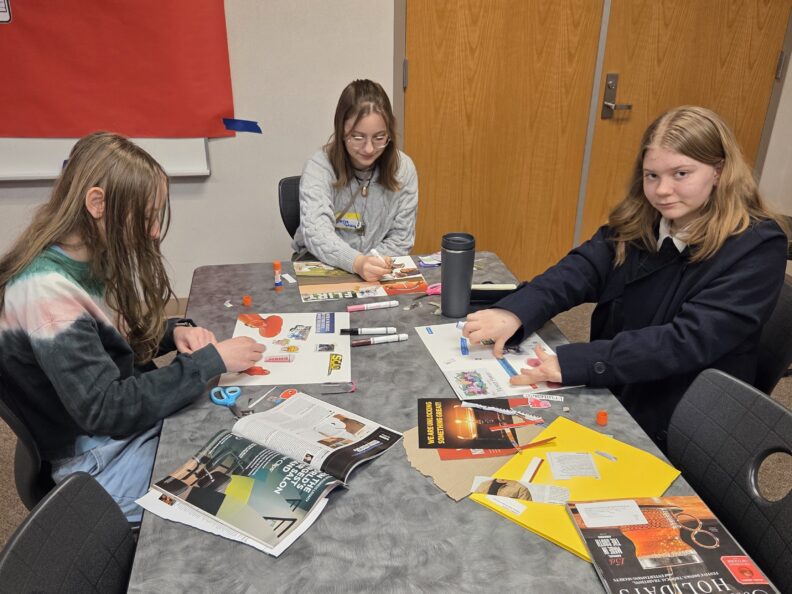 Youth members in a workshop at Super Saturday