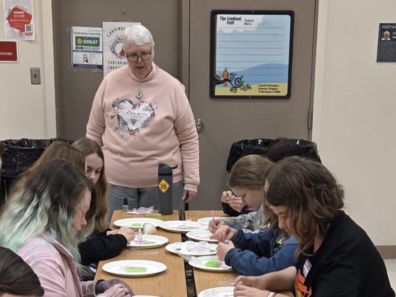 Youth members in a workshop at Super Saturday