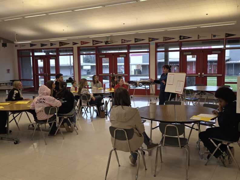 Youth members in a workshop at Super Saturday