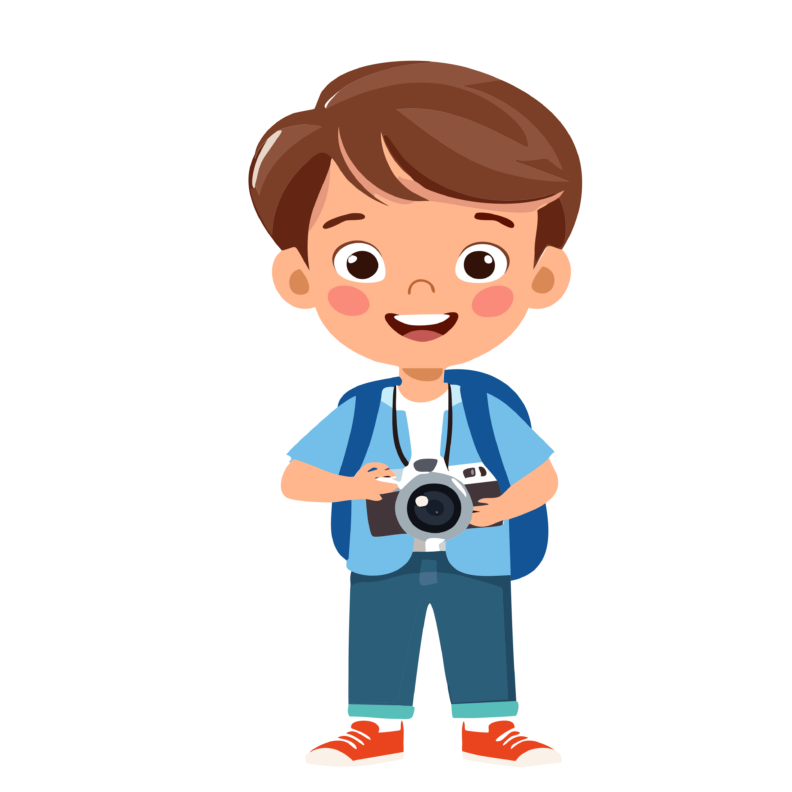 Boy with a camera