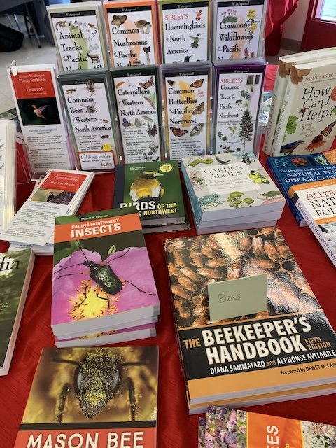 Selection of gardening books