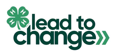 4-H Lead to Change Logo