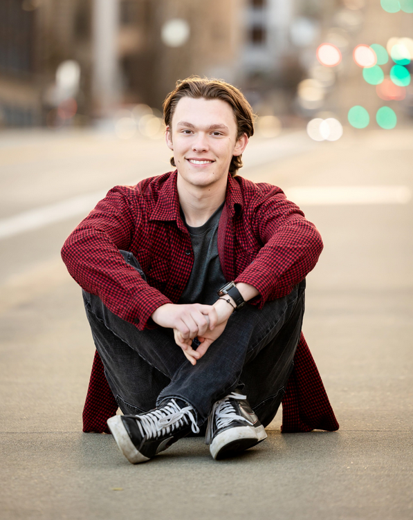 Picture of  4-H member that is graduating this year.