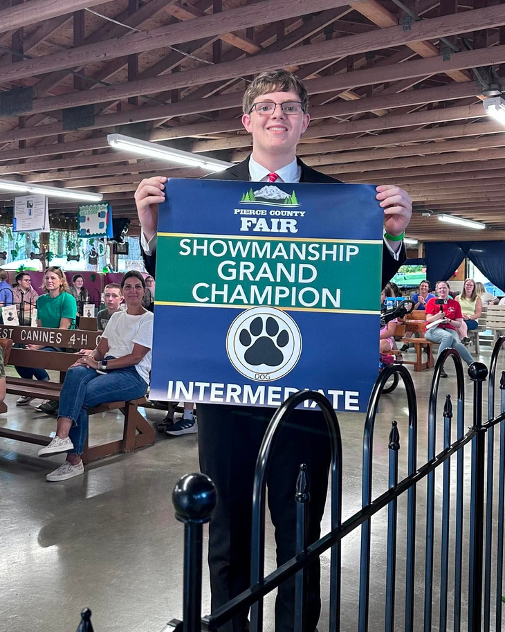 4-H Youth at the Pierce County Fair