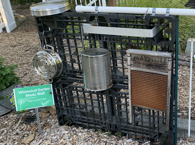 Garden 'musical' instruments