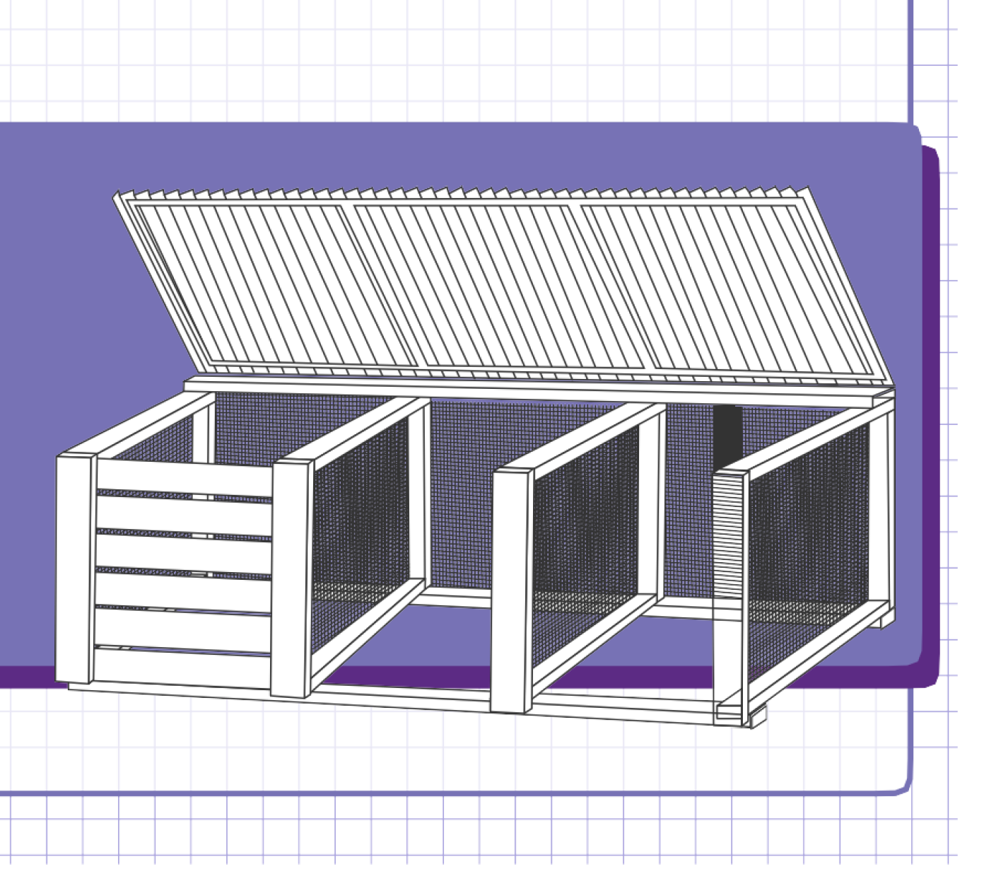 Diagram of a 3 bin system