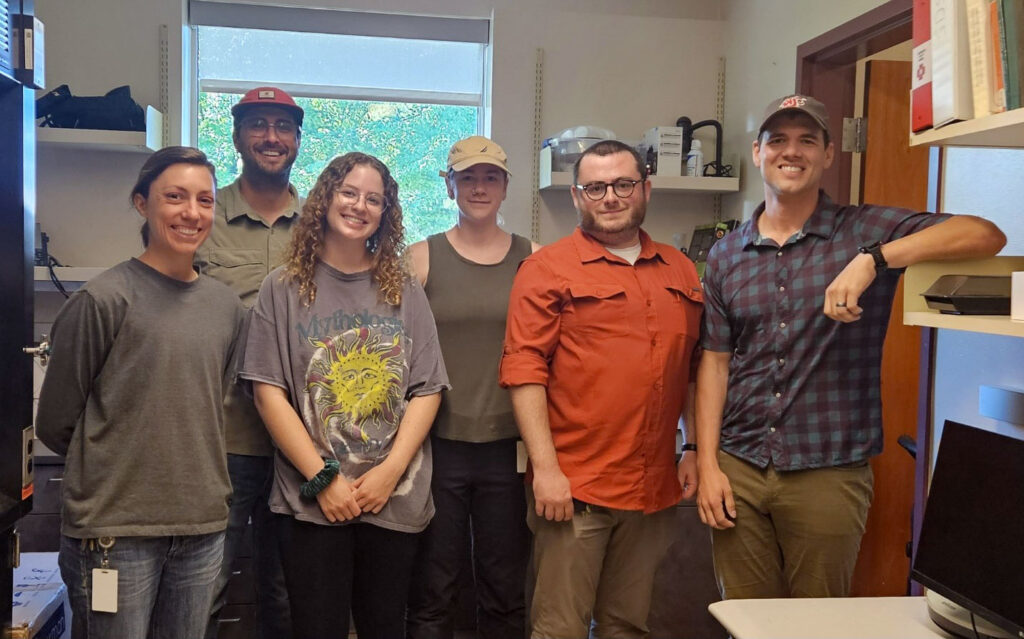 Group of people indoors.