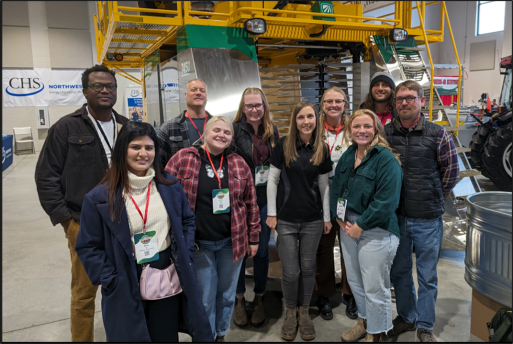 Claire Winslow, MS in Entomology graduate student, wins second prize for her poster on Evaluating Arthropod Communities Under Multiple Management Programs in Blueberries and Raspberries at the 2024 Pacific Branch Meeting of the Entomological Society of America.