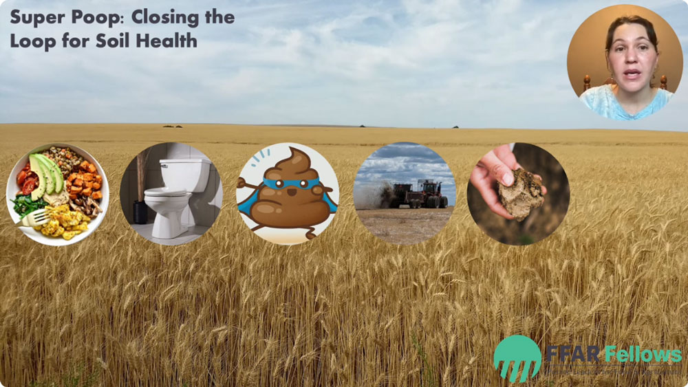 Screencapture of video titled "Super Poop: Closing the Loop for Soil Health"