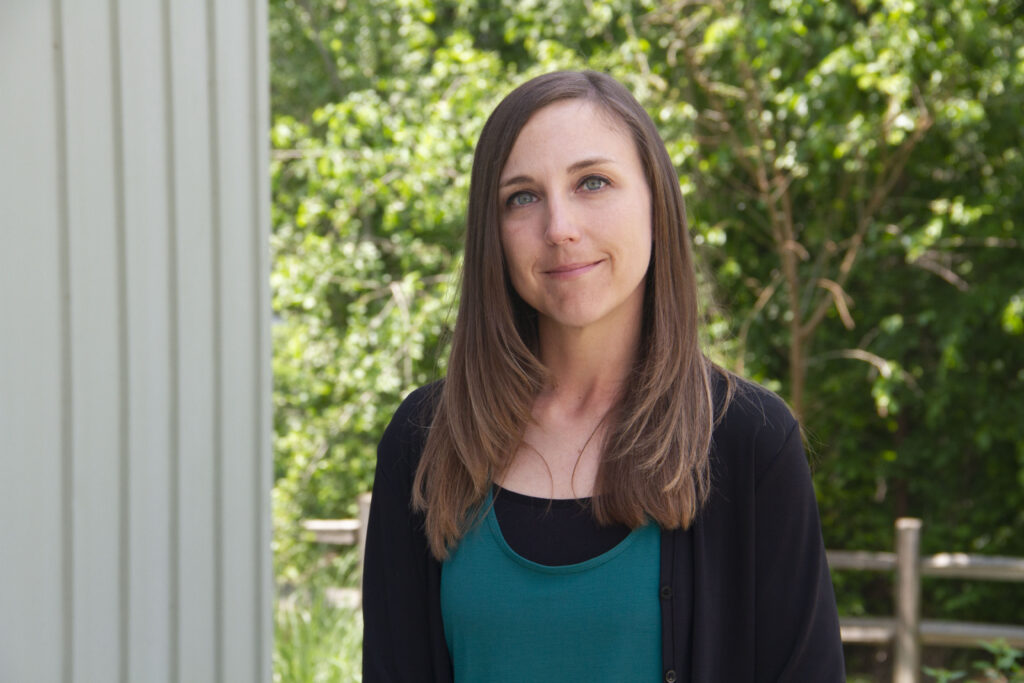 Informal portrait of Lisa DeVetter.