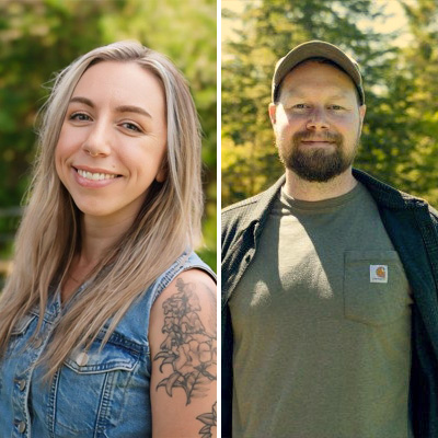 Mary Marshall and Andrew Tuttle