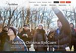 Screenshot of Audobon's bird count website homepage.
