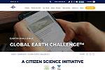 Screenshot of Global Earth Challenge website homepage.