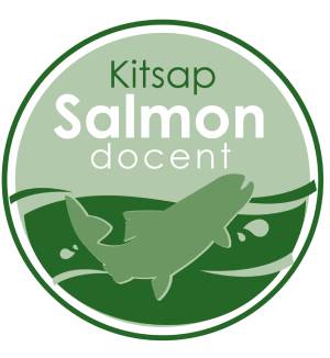 Kitsap Salmon docent logo. 