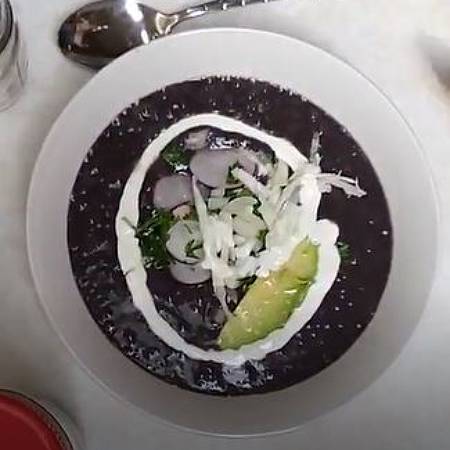 Black bean soup