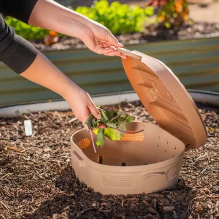 In-Ground Composter using worms