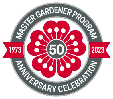 WSU Master Gardener Program Anniversary Celebration 1973-2023 logo