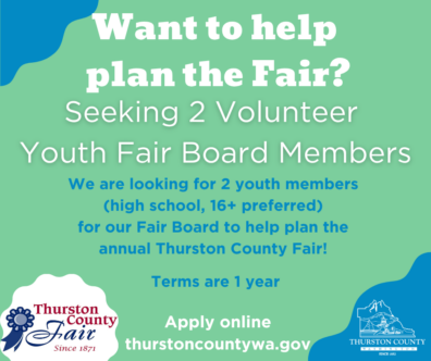 Thurston County Fair Board flyer