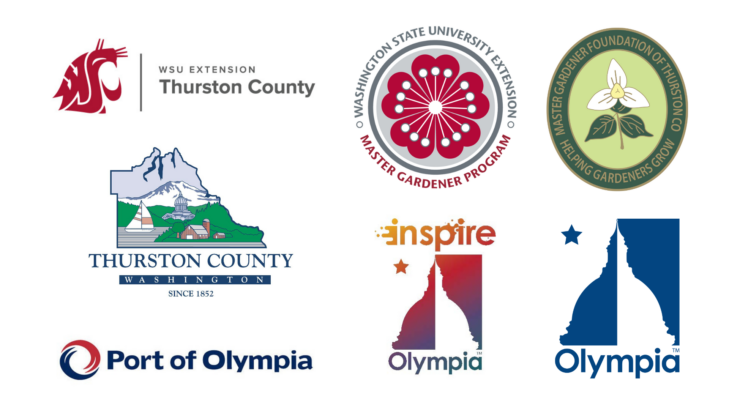 Partners: WSU Extension Thurston County, WSU Master Gardener Program, Master Gardener Foundation of Thurston County, Thurston County, Port of Olympia, Inspire Olympia and City of Olympia