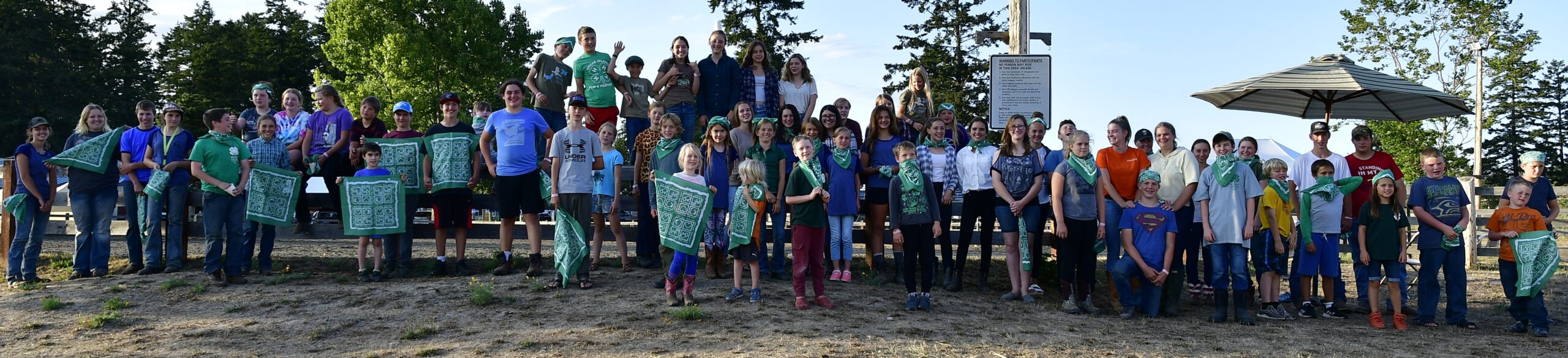 San Juan County 4-H Volunteers and Members