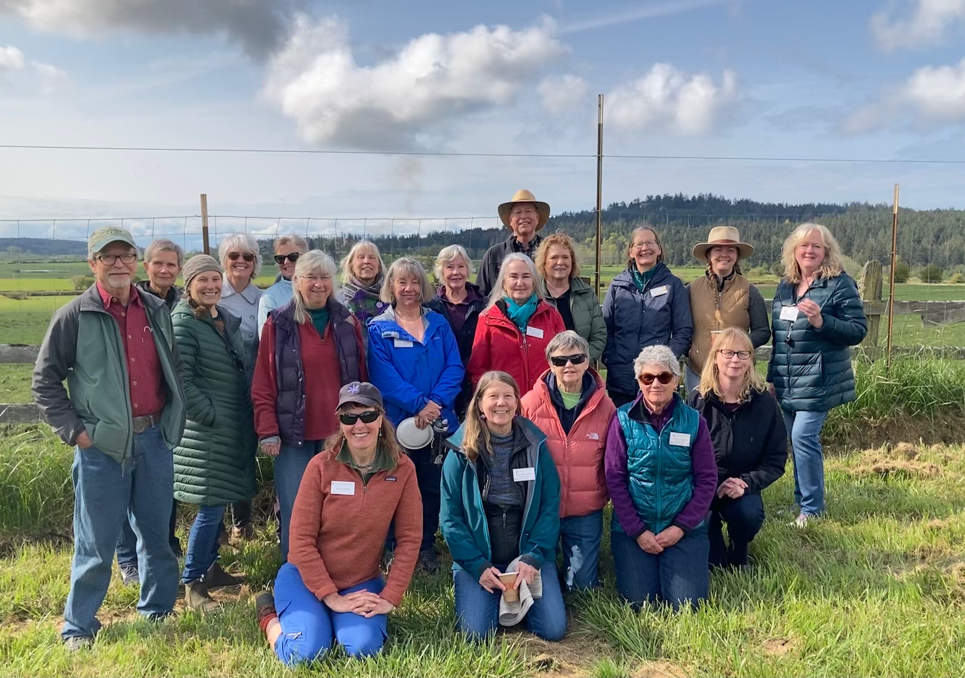 San Juan County Master Gardner Volunteer group photo